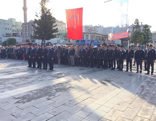 İlçemizde 10 Kasım Büyük Önder Atatürk'ün Ölümünün 81.Yılı Anma Töreni Yapıldı